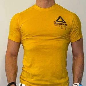 Yellow Reebok T-Shirt